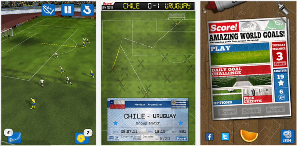 mejores juegos de futbol para movil