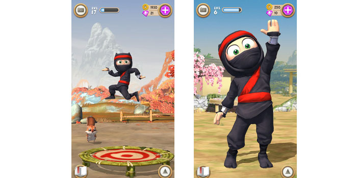 clumsy ninja
