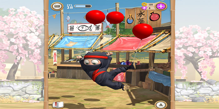clumsy ninja