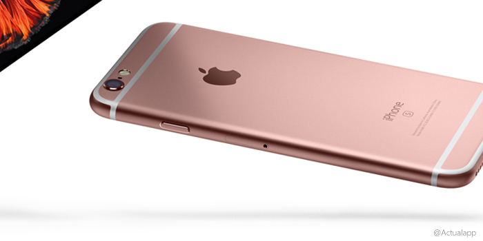Apple lanzaría un iPhone 5se rosa junto al plata y gris espacial