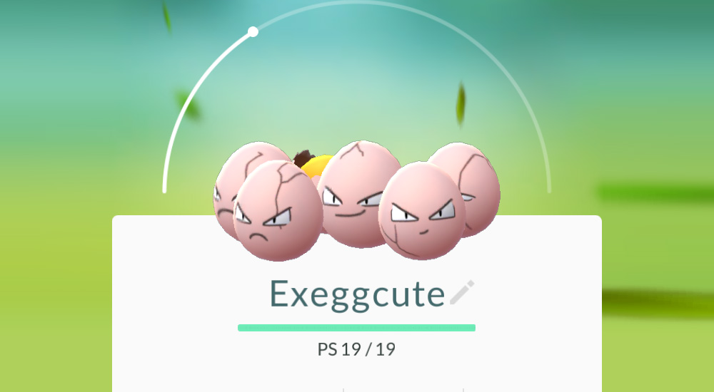 pokemon go exeggute