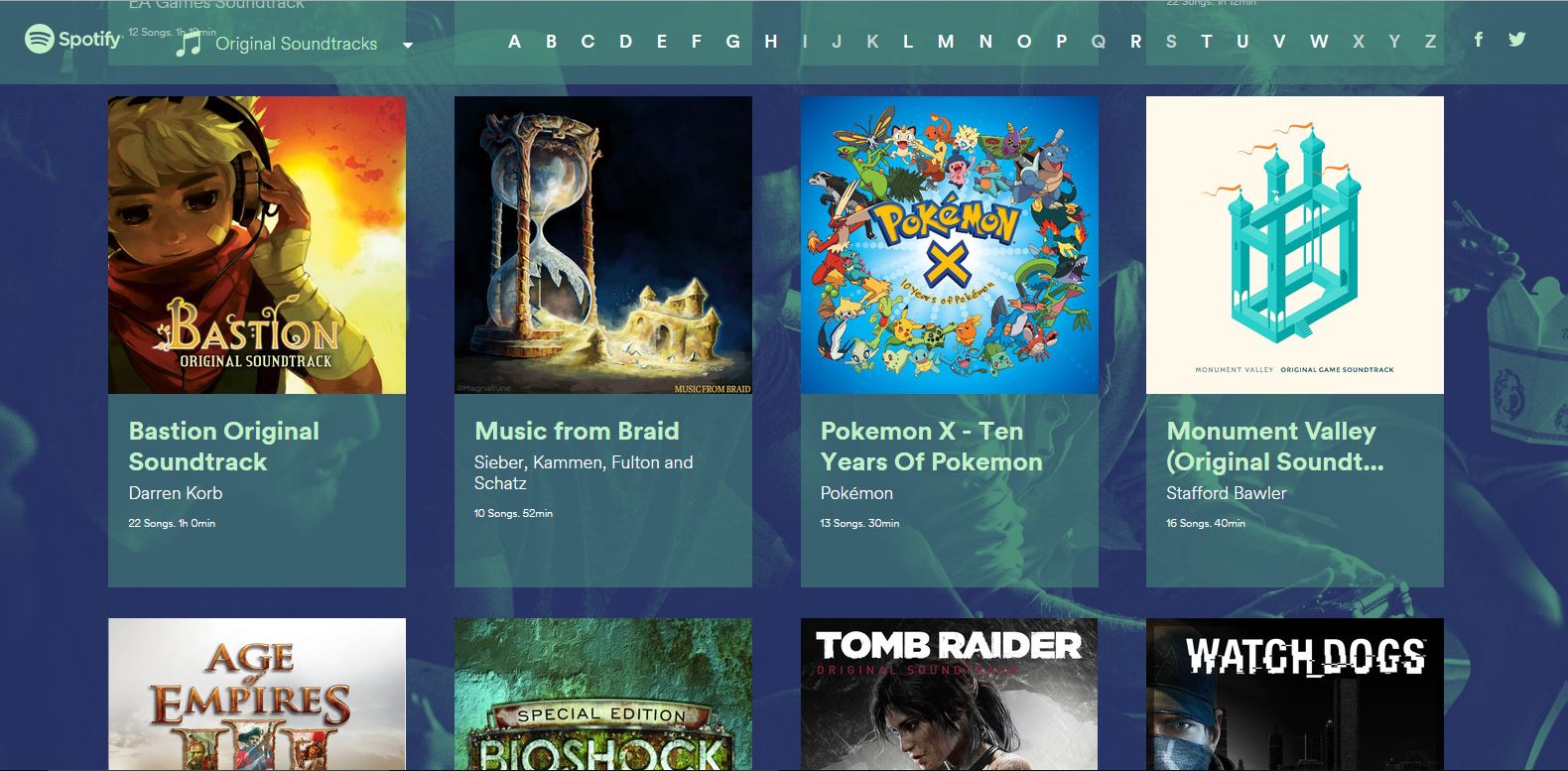 spotify gamers bso