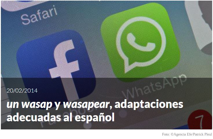 wasapear bbva fundeu rae