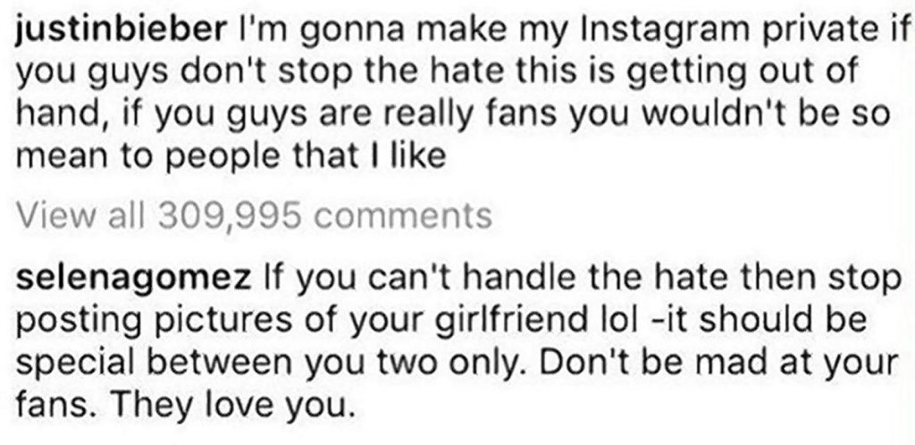 justin bieber vuelve a instagram