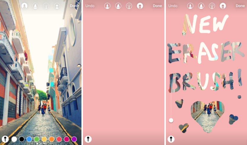 filtros en directo en Instagram Stories