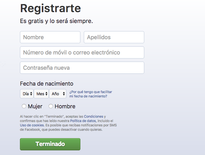 entrar en facebook