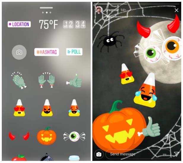 halloween llega a instagram