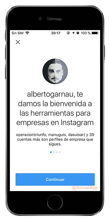 perfil de empresa de instagram 1