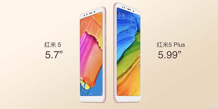 redmi 5 y redmi 5 plus