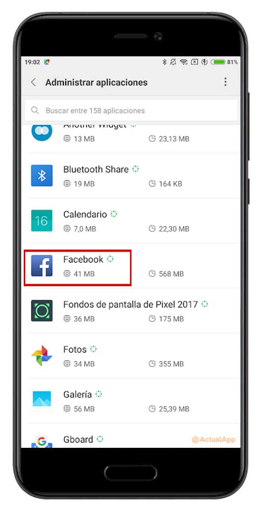 micrófono en facebook