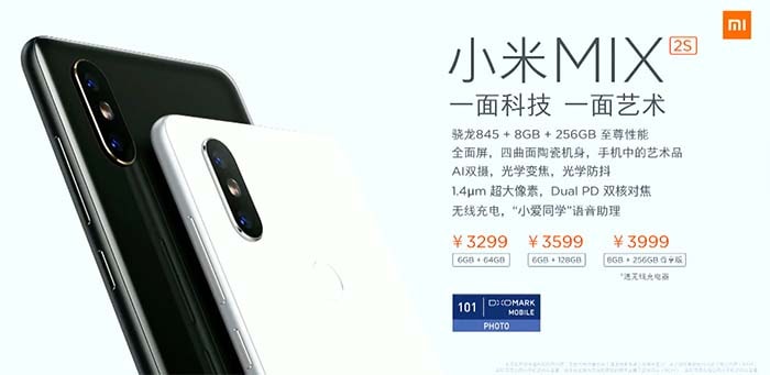 xiaomi mi mix 2s