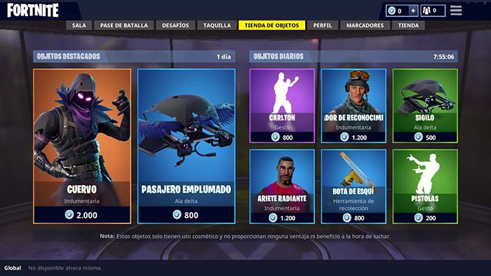 skin de cuervo de fortnite