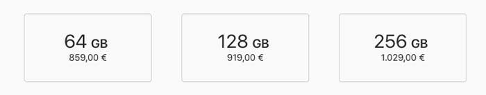 precios de los iphone xs xs max xr