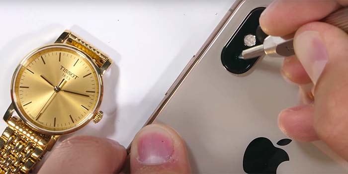 test de resistencia del iphone xs max