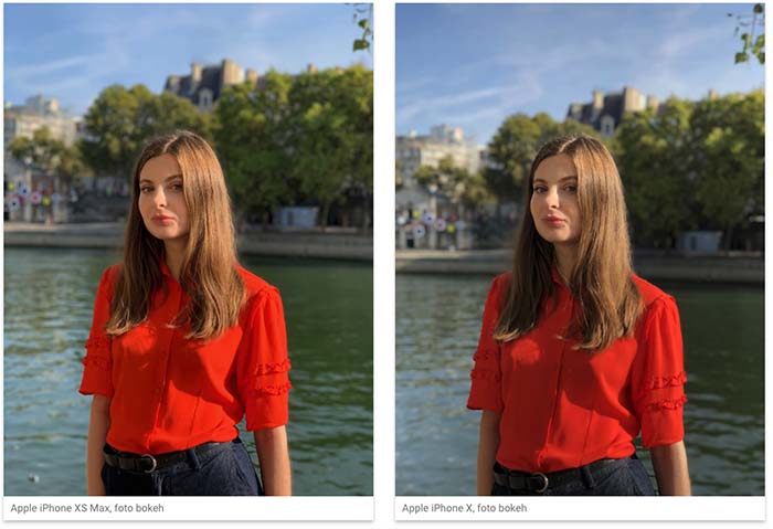 camara del iphone xs