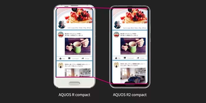 Aquos r2 compact