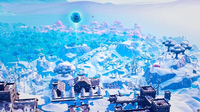 bola de hielo fortnite