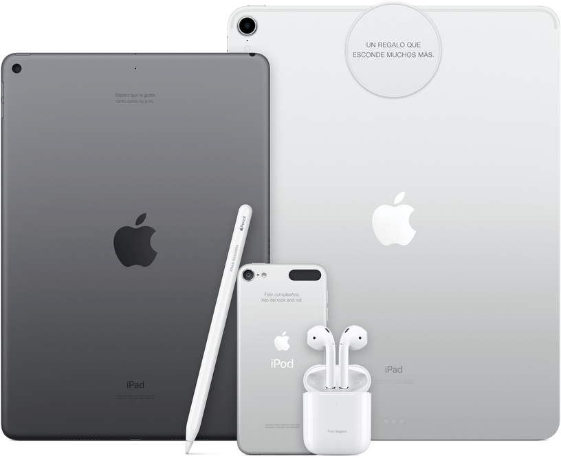 apple grabado nombre láser