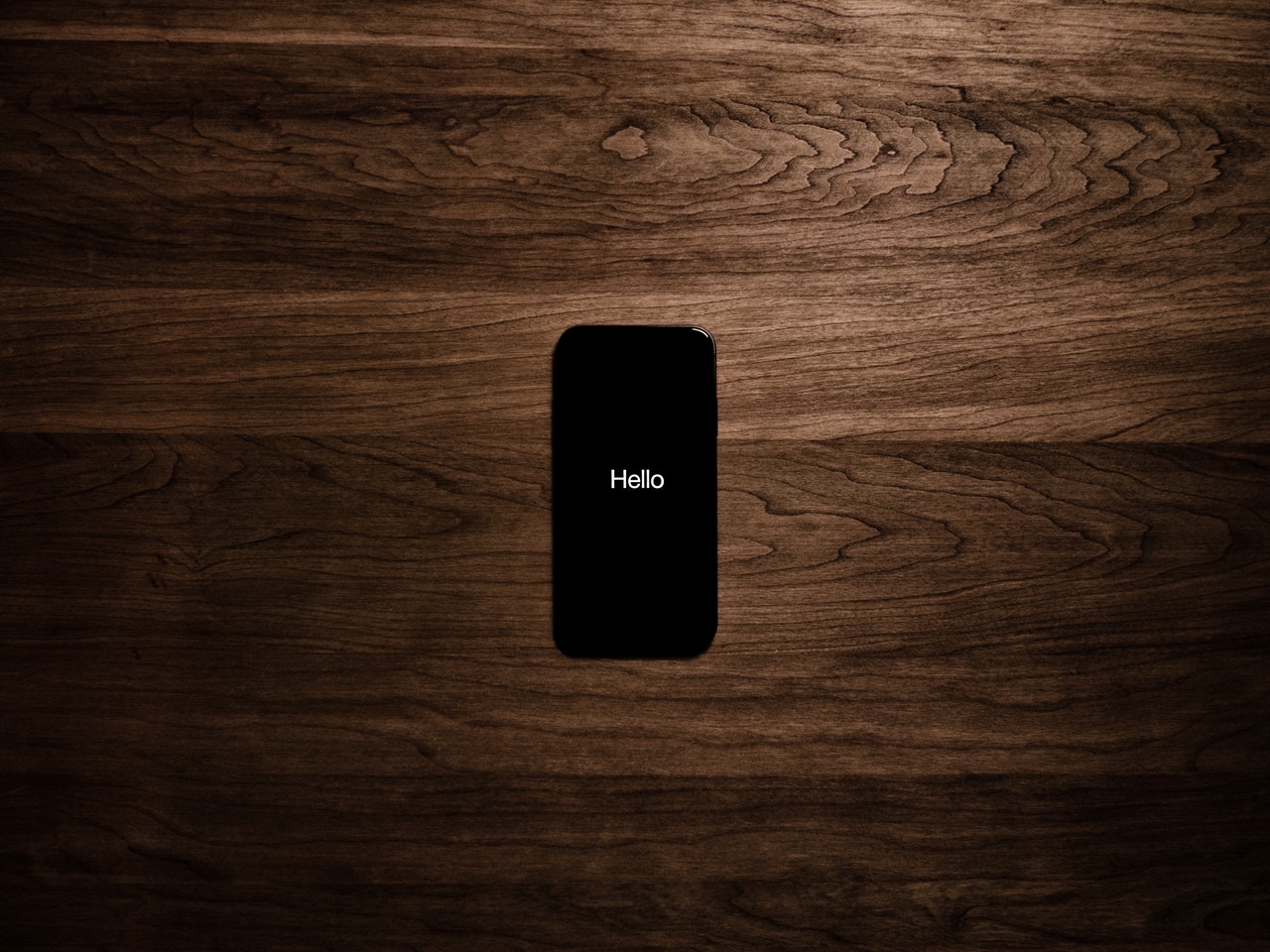 iphone boot hello