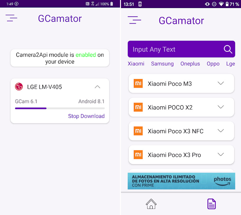gcamator app gcam camara de google