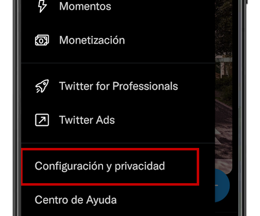 twitter configuracion y privacidad