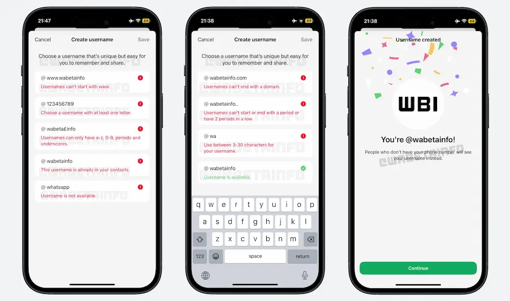 nombres usuario whatsapp